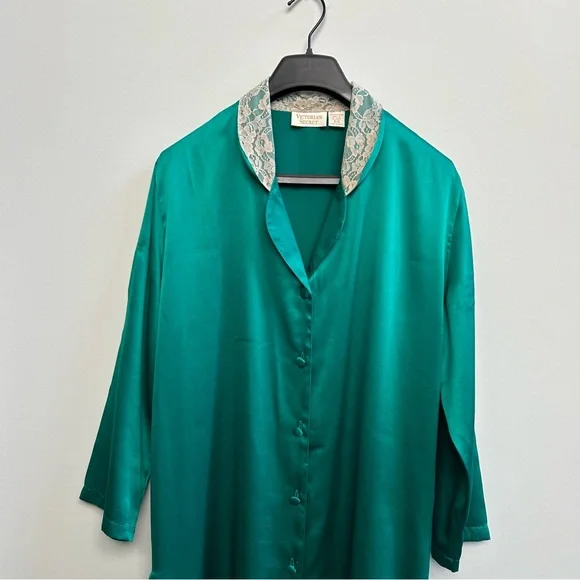 Victoria’s Secret Gold Label Vintage Nightgown Sleep Shirt, Size P/S - Picture 2 of 8